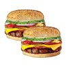 Set of 2 Jumbo 31" Realistic Cheeseburger Party Balloons