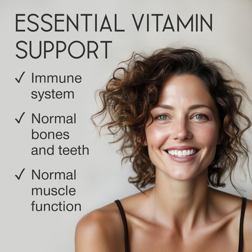 Vitamin D3 K2 Capsules - Vitamin D3 5000 IU and Vitamin K MK7 100mcg - 60 Capsules - USA Made Vegetarian Vitamin D Supplement - High Strength VIT D for Bones, Muscle, Teeth, Immune System