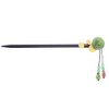 MIAO WU Japanese Women Handmade Wooden Hairpin Hair Stick, Traditional Kimono Ornaments Headwear, Retro Ancient Hanfu Hair Accessories