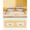 Cat Bowls, Upgraded 13 oz Ceramic Elevated Cat Food Bowls for Food and Water, Raised 2 Cat Dishes with Stainless Steel Stand Non-Slip and Anti-Rust, for Indoor Cats and Small Dog Bowl, Dishwasher Safe