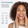 STRIPES Beauty (by Naomi Watts) - Resting Clean Face Hydrating Cleanser for Calm & Refreshed Skin, Squalane & Ceramides, Suitable for Sensitive Skin, Menopause Support, 3.7 Fl Oz
