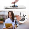 XiXiYang Metallic Spider Phone Ring Holder Grip, 2 pcs Spider Phone Based Holder Stand for Desk-Expandable Phone Grip Stand with 360° Rotatable Phone Ring Holde Compatible with All Smartphone