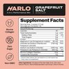 Harlo - Grapefruit Salt Electrolyte Drink Mix w/Bovine Collagen & Creatine - Creatine Monohydrate Powder - Energy Drink Powder - Pre Workout Powder - Sugar Free Energy Drinks - Post Workout Recovery