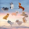 ZHOUMEIWENSP 1pcs Cute Pet dog Hairpin for Women Dog Hair Clip Animal Hair Clip (Dachshund)