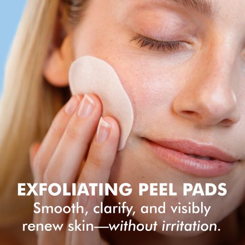 Skyn ICELAND Nordic Facial Peeling Pads With AHA and BHA. Exfoliating Toner for Breakout Prone Skin. 60 Pads