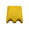 Q-Claw QCLAW Portable Pool/Billiards Cue Stick Holder/Rack - 2 Place - Yellow