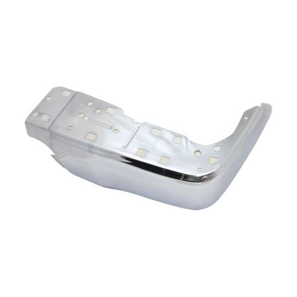 Perfect Fit Group REPT761131 - Tundra Rear Bumper End RH, Extension, Chrome, Steel Bumper, W/O Sensor Holes