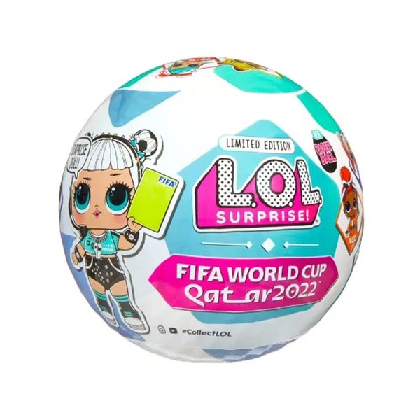L.O.L. Surprise! X FIFA World Cup Qatar 2022 Dolls with 7 Surprises Including Accessories, Limited Edition Collectible Doll with Soccer Theme, Holiday Toy, Great Gift for Kids Girls Ages 4 5 6+ Years