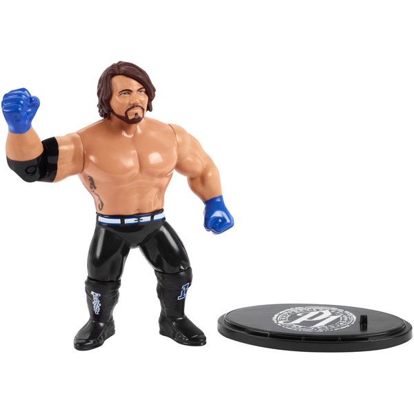 WWE AJ Styles Retro App Action Figure