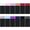 Xuhal 12 Pcs Men's Flat Prefolded Pocket Square Masculine Polyester Suit Rectangular Pocket Square Handkerchief on Card, 12 Colors
