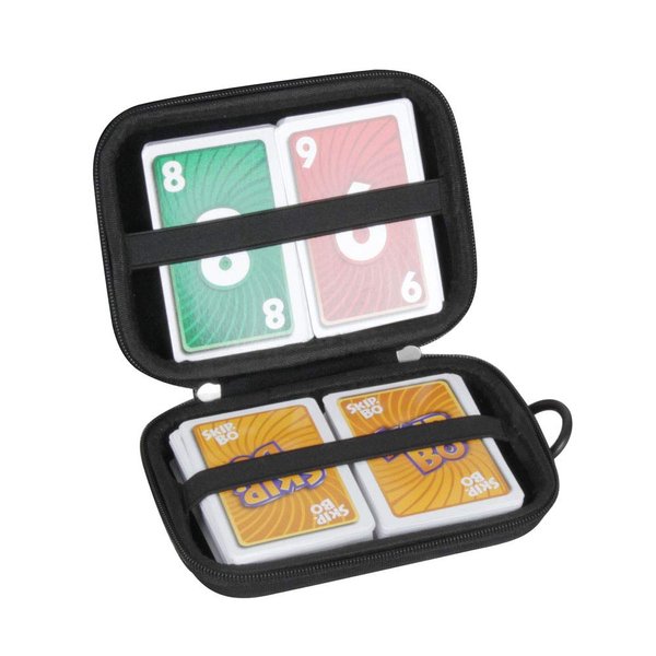 Hermitshell Hard Travel Case for SKIP BO Card Game - Not Including Cards