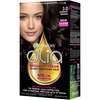 Garnier Olia Ammonia-Free Brilliant Color Oil-Rich Permanent Hair Color, 3.0 Darkest Brown (1 Kit) Brown Hair Dye (Packaging May Vary)