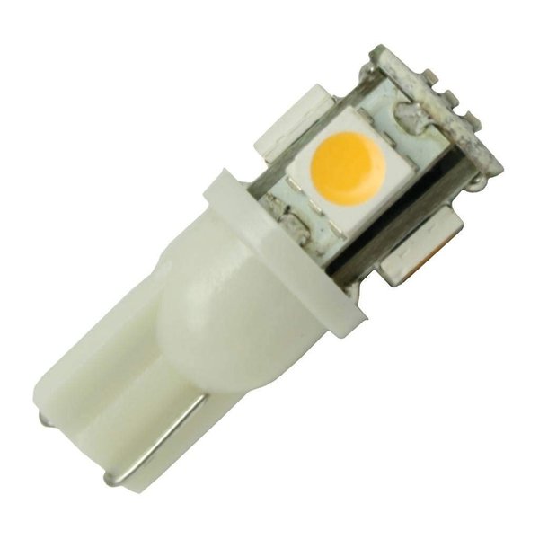 Halco 80791 912/1WW/LED T5 Mini Wedge Base LED 1W 10-18 Volts 3000k PROLED Halco Light Bulb