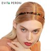 EVITA PERONI Hair Band Designed for Eyewear No Pressure, No Headache, Comfortable Headbands for Women Fashion Thin Headbands Non Slip, Head Bands for Women's Hair-Tortoise