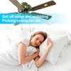 HFYHWT 20 PCS Ceiling Fan Balancing Kit, 5 Sets High Calibration Fan Blade Balance Kit Including 5 Pcs Resilient Fan Balance Clips and 15 Pcs Metal Self-Adhesive 3G Weight
