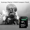 Synergy Digital 256GB, SDXC UHS-I Camera Memory Card, Compatible with OM System Tough TG-7 Digital Camera - Class 10, U3, 100MB/s, 300 Series