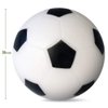 CABAX Foosball Table Replacement Foosballs, 36mm Game Table Size Black and White Tabletop Soccer Balls - 6 Pack