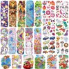 CHARLENT Kids Full Half Sleeves Temporary Tattoos - 27 Sheets Mixed Full Half Arm Tattoos Stickers for Boys Girls Birthday Party Favors Goodie Bag Fillers