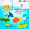 Battat – Paddling Bath Toys – 4-Pack Tub Animals – Floating Toys For Bathtime – Water & Beach Toys – 2 Years + – Wind-Up Tubbies - Turtle, Fish, Crocodile, Whale