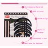 1Set(5PCS) Black Women Lady Girls Hair Bun Maker Bump It Up Volume Hair Base Pads Styling Insert Tool Hair Pump Beauty Set Tool Hair Styer Headdressing Accessories