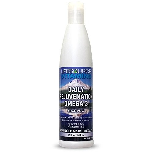 Daily Rejuvenation Shampoo: Hair Growth Shampoo with Omega 3