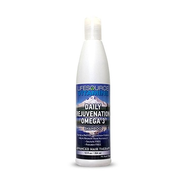 Daily Rejuvenation Shampoo: Hair Growth Shampoo with Omega 3