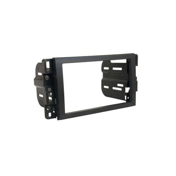 Scosche GM1598AB Double DIN or Single DIN with Pocket Radio Installation Dash Kit Compatible with Select 2006-19 GM Vehicles - Car Stereo Install Kit - See Fit Guide in Images to Verify Your Vehicle