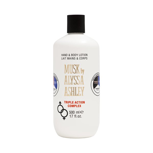 Alyssa Ashley Musk By Alyssa Ashley Hand and Body Lotion, 17-Ounce