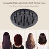 360° Rotating Diffuser Attachment Nozzle Compatible With Laifen Swift Hair Dryer/Swift SE Styling Tool, Hair Smoothing Dryer Magnetic Blower Accessories for Laifen, Black