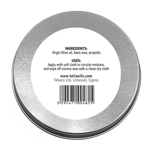 Beeswax Furniture Polish, 100% natural, for any kind of wood, nourishing, renewing, sealing, covering scratches, protecting from drying out, restoring wood’s natural beauty. The best wood wax cream.