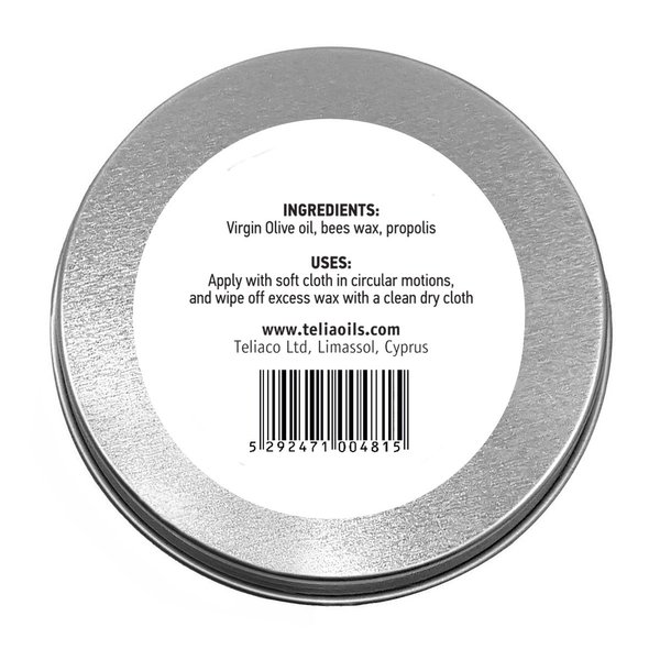 Beeswax Furniture Polish, 100% natural, for any kind of wood, nourishing, renewing, sealing, covering scratches, protecting from drying out, restoring wood’s natural beauty. The best wood wax cream.
