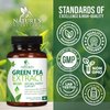 Green Tea Extract Capsules 1000mg 98% Standardized EGCG - 3X Strength for Natural Energy - Heart Support with Polyphenols - Gentle Caffeine - 60 Capsules