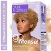 SoftSheen-Carson Dark and Lovely Ultra Vibrant Permanent Hair Color Go Intense Hair Dye for Dark Hair with Olive Oil for Shine and Softness, Golden Blonde