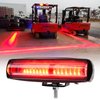 1 Pack Forklift Warning Light LED Forklift Safety Light, Pedestrian Red Zone Warning Lamp, Red Line Boundary Warehouse Work Light Truck 30W, DC12-80V