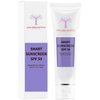 NOVA DERM INSTITUTE Smart Sunscreen Daily SPF 50 Face Sunscreen - Clear Zinc Oxide, Oil-Free & Non- Comedogenic for Sensitive Skin and SPF for acne-prone skin and Dermatologist Recommended