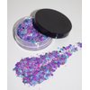 Unicorn Strobe Biodegradable Chunky Glitter // Karizma Beauty Silver Bio Glitter Eco Glitter Face Glitter Festival Chunky 10g