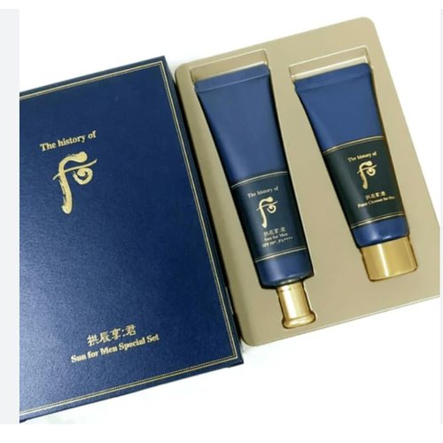 THE HISTORY OF WHOO Gongjinhyang Cleansing Foam Special Set for men 180ml Free 40ml