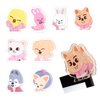 8pcs Kpop Stray Kids Hair Clips Set,Stray Kids Merch multifunctional Clips Badges,Skzoo Gift for Backpack Bag Book