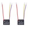 PODOY Ceiling Fan Capacitor 𝟏.𝟓𝐮𝐟+𝟑𝐮𝐟 for CBB61 1.5uf+3uf 3 Wire (Pack of 2)