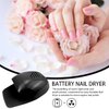 Portable Nail Dryer, Quick Dry Regular Nail Polish Air Blower Nail Dryer Nail Art Polish Machine - Nail Fan Dryer for Regular Nail Polish, Fingernail Toenail