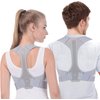 Emoly Posture Corrector for Men & Women - Adjustable Shoulder Posture Brace - Adjustable Upper Back Brace - Invisible Thoracic Back Brace for Hunching (L)