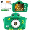 Kids Camera for Girls Boys Toddlers Childrens Age 3-8 Digital Selfie with 64GB Card for Son Daughter Grandson Granddaughter Christmas Birthday Gifts