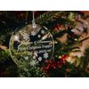Personalized Crystal First Christmas Ornament with Gift Box