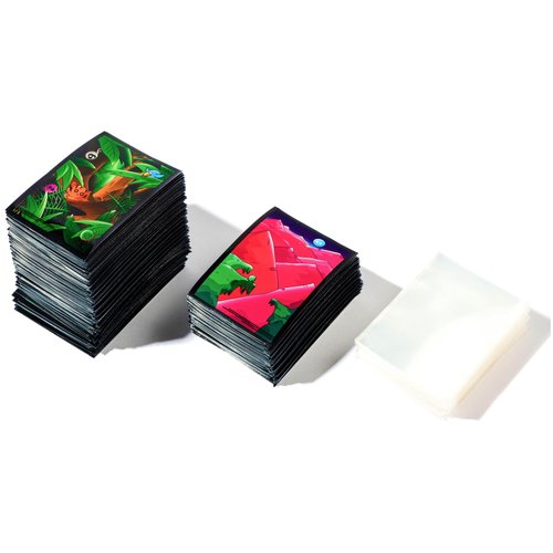Doomlings Doomsleeves - Premium Card Sleeves for Doomlings Card Game, 300 Clear & Designed Protector Sleeves with Dual Surface (300 Pack)
