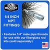 Midwest Hearth Wire Chimney Cleaning Brush (6-Inch Round)