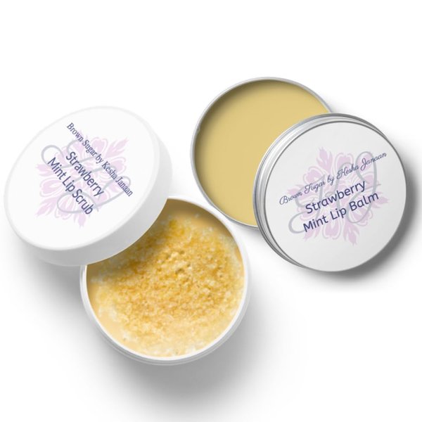Strawberry Mint Lip Care Set