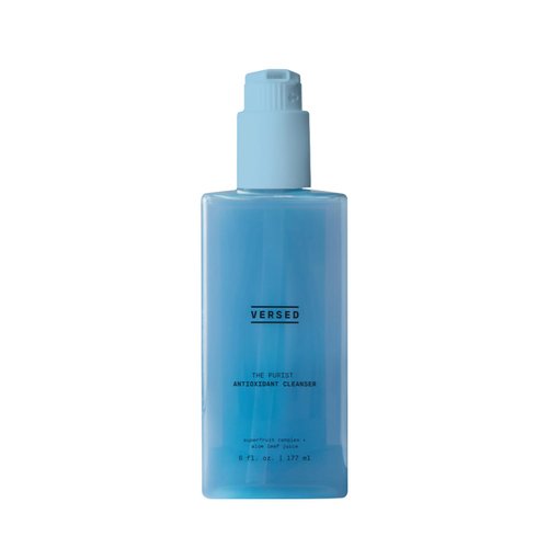 Versed The Purist Antioxidant Gentle Face Cleanser - Daily Gel Cleanser + Moisturizing Face Wash for Sensitive Skin - Superfruit Complex, Aloe Leaf + Vitamin B5 - Vegan (6 fl oz)