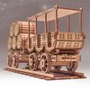 KWASVLYA 3D Wooden Puzzles Wine Truck Model Kits, Wooden Train Puzzles for Adults and Teens, Educational Brain Teaser Assembly Model, Gifts for Christmas/Birthday