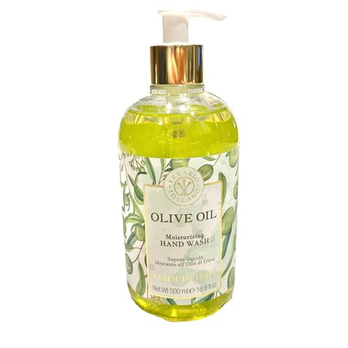 ERBARIO TOSCANO OLIVE OIL Moisturizing Hand Wash, Made in ITALY 16.9 oz