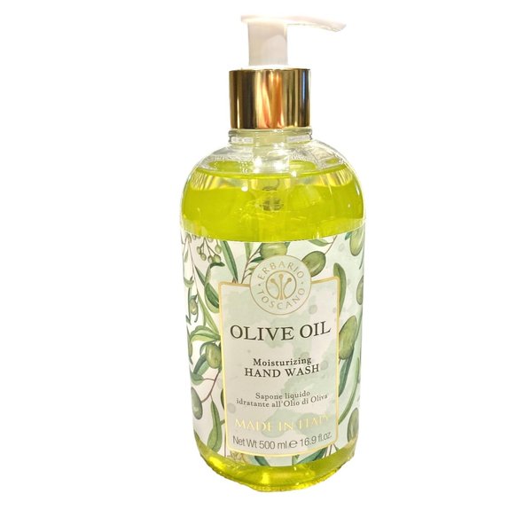 ERBARIO TOSCANO OLIVE OIL Moisturizing Hand Wash, Made in ITALY 16.9 oz